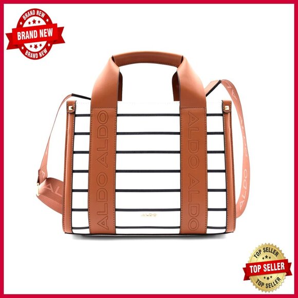 Handbags - Spacious Tote Bag with Shoulder Strap, 13.3x11x5.1 Inches, Zippered Compartment